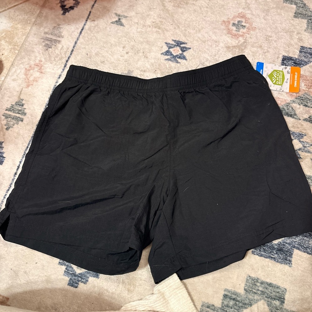Women's Black Athletic Shorts
